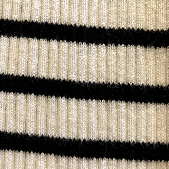 ribbed textured tight knit crewneck pullover sweater - Picture 4 of 8